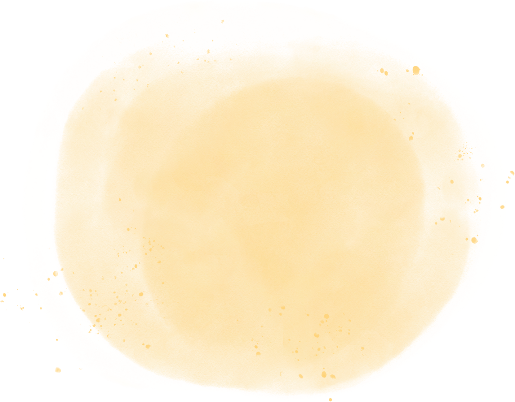 Yellow watercolor background